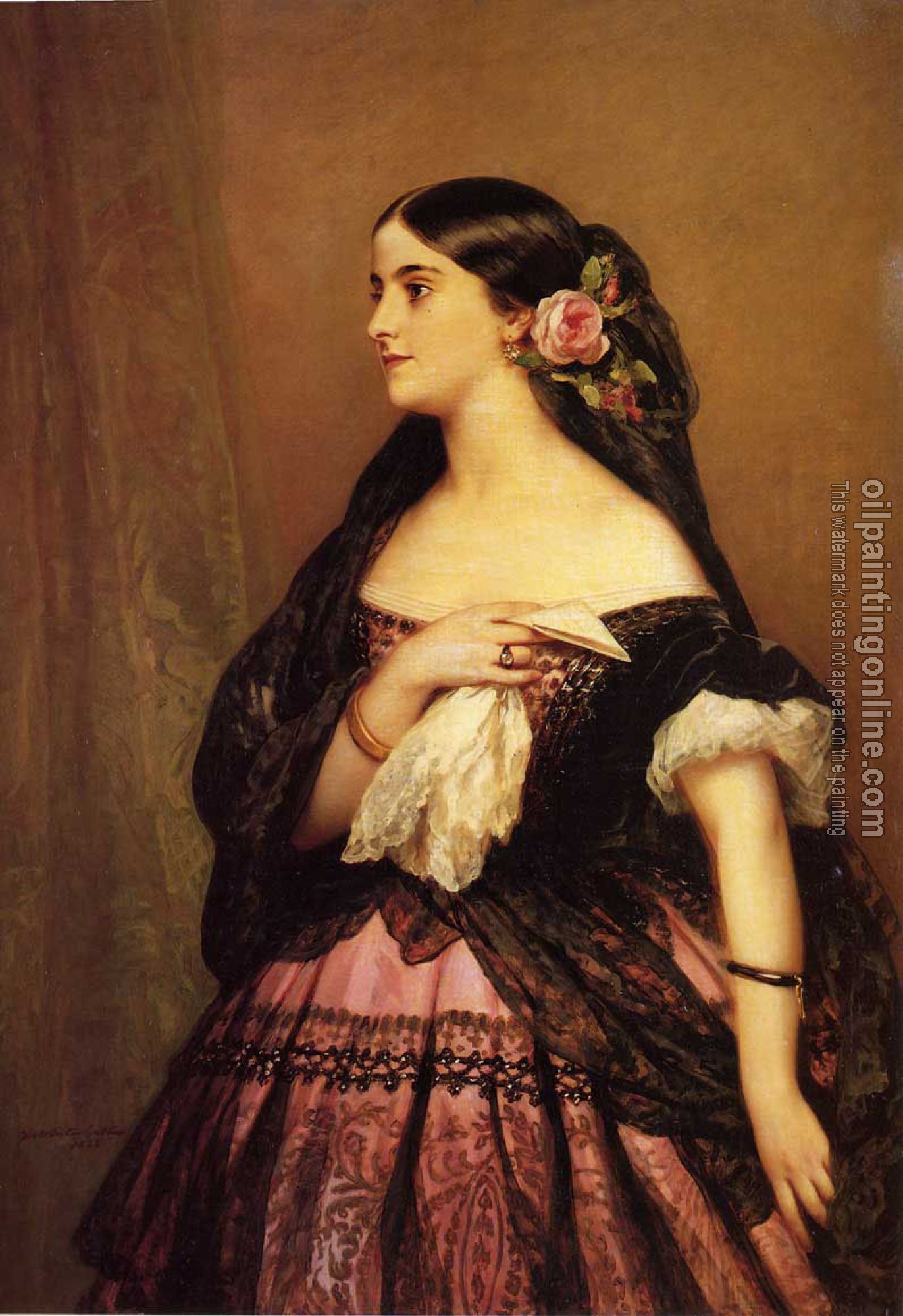 Winterhalter, Franz Xavier - Adelina Patti